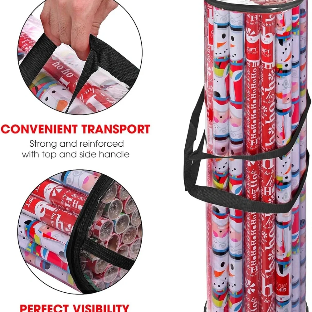 Wrapping Paper Storage Organizer Bag NWT